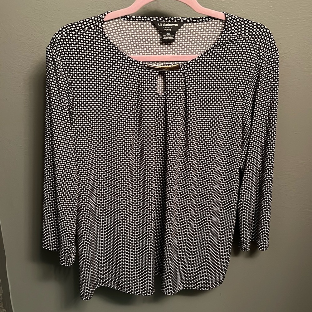 Liz Claiborne long sleeved XL top
